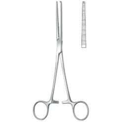 Arterienklemme KOCHER-OCHSNER gerade, 1 x 2 Zähne