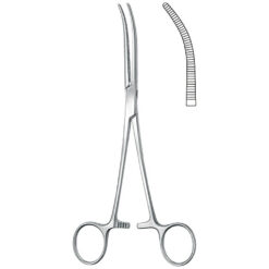 Arterienklemme PEAN gebogen