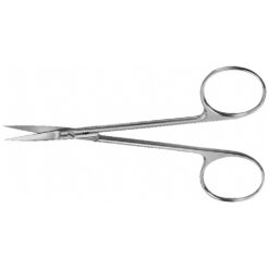 Feine Schere (Irisschere), gerade, feines Modell, spitz/spitz, 115 mm