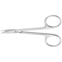 STEVENS Präparierschere (Tenotomieschere), gebogen, feines Modell, stumpf/stumpf, 110 mm