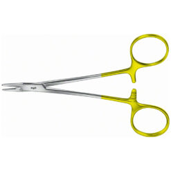 CONVERSE DUROGRIP Hartmetall Nadelhalter, gerade, 130 mm (5 1/8"), mit Teilung 0,2 mm, Nahtmaterial 6/0 - 10/0