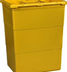 Kanülensammler Multi-Safe eco 50  42,5 Liter, eckig, gelb