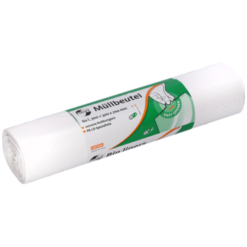 Abfallbeutel 60 L weiss,  Typ Curver Eimer, Masse 315/305 x 750 mm