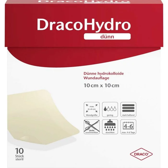 DracoHydro dünn, Dünne hydrokolloide Wundauflage