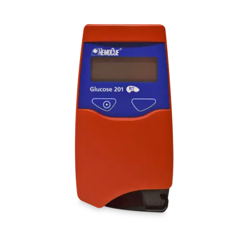 Hemocue Glucose 201 RT Analyser (mg/dL) PE