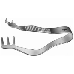 FINSEN Wundspreizer (selbsthaltend), 50 mm (2"), 2 x 3 Zinken, spitz,