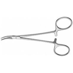 HALSTED (MOSQUITO) Arterienklemme, gebogen, 125 mm (5"), feingliedrig