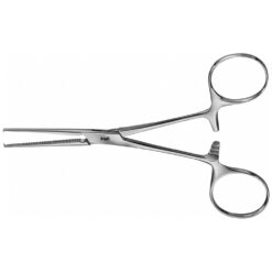 KOCHER Arterienklemme, gerade, 140 mm (5 1/2"), 1 x 2 Zähne