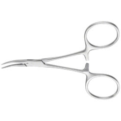 MOSQUITO (HARTMANN) Arterienklemme, gebogen, 100 mm (4"), feingliedrig