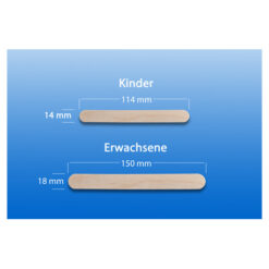 Mundspatel Holz Kinder unsteril