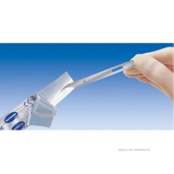 Peha Fadenmesser, gebogen, Metall, steril, einzeln verpackt