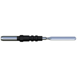 Spatelelektrode, gerade, 3 x 24 mm, Länge 45 mm