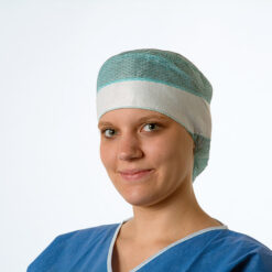 OP-Hauben Foliodress cap Comfort Form Plus aqua