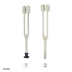 Stimmgabel C128 mit Dämpfer und Plastikfuß