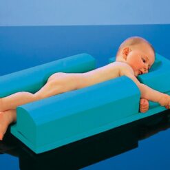 Säuglingslagerungshilfe bei Hüftsonographie mit Kunstlederbezug