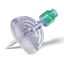 Mini-Spike 2, Entnahme- und Zuspritzspike für Mehrdosenbehälter mit Safeflow-Ventil und 0,45 µm Belüftungsfilter.