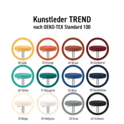 Drehrollhocker SIMPO-THRONA Corona Midi