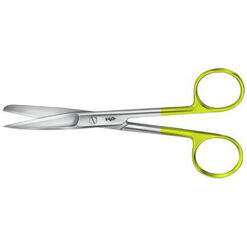 Chirurgische Schere, gerade, DUROTIP Hartmetall, standard, spitz/stumpf, 145 mm