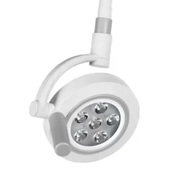 Untersuchungsleuchte Servocomfort LED 5-Fuß-Fahrstativ, Leuchtstärke 44.000 Lux bei 50 cm Abstand bzw. 16.000 Lux bei einem Abstand von 100 cm.