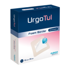 UrgoTül Foam Border, selbstklebender Lipidokolloid-Schaumstoffwundverband mit microadhäsiver TLC-Matrix