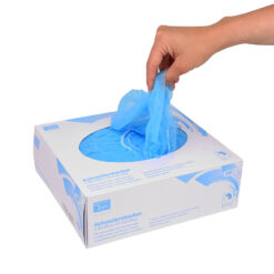 Schwesternhauben in Barettform blau