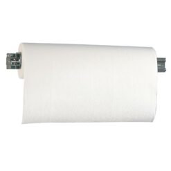 Liegenpapierrrollenhalter Edelstahl, Halterung für Ärzterollen für 39 bis 60 cm Rollenbreite