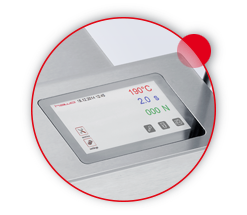 hd 480 WSI-V ValiPak TOUCH, validierbares Balkensiegelgerät mit Touchscreen.