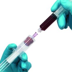 Vacutainer Bluttransfergerät, 198 weibl. Luer, transparent weiß