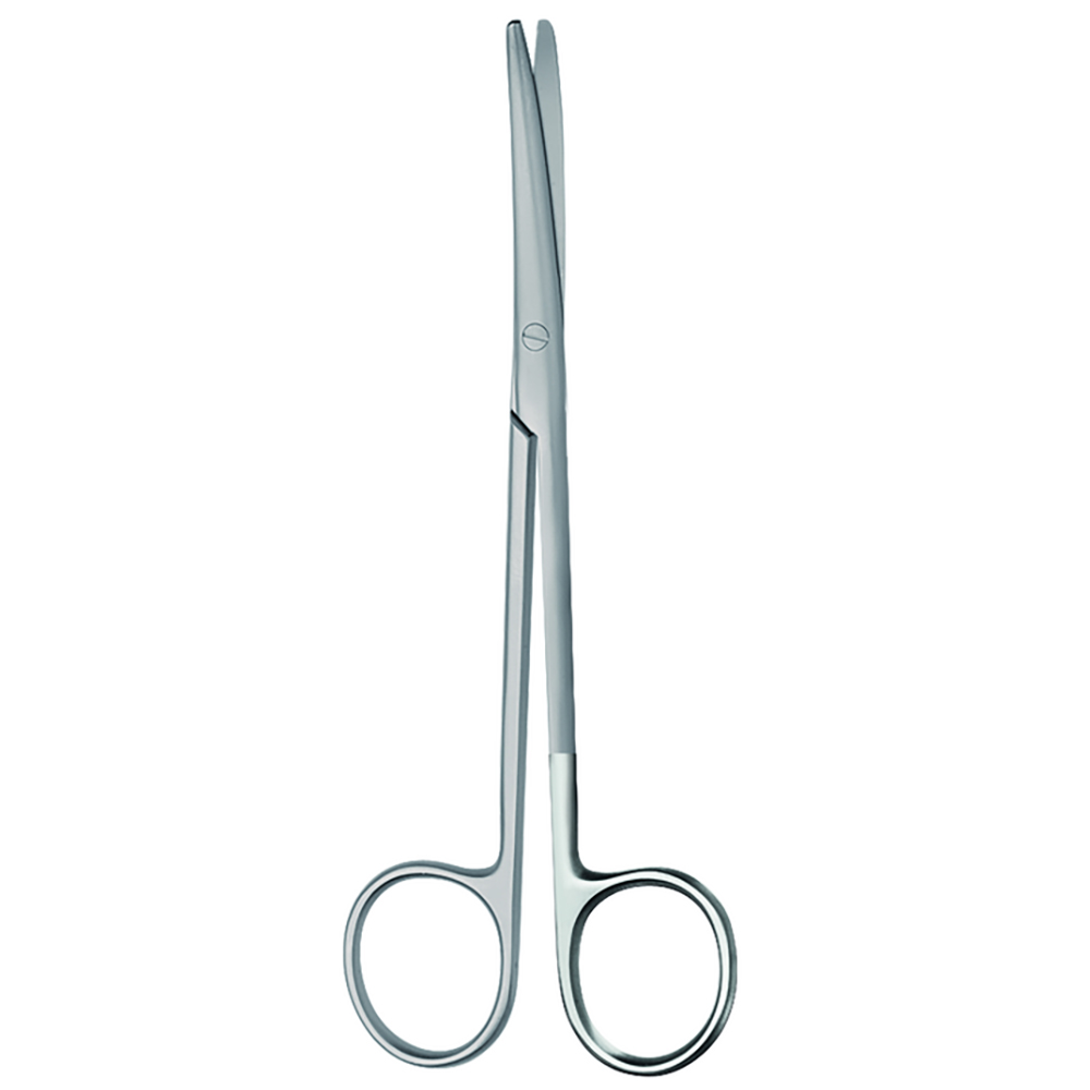 ST-Schere, Präparierschere, nach Metzenbaum, gebogen, Länge 14 cm