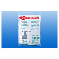 Ohrenbinde schwarz mittel