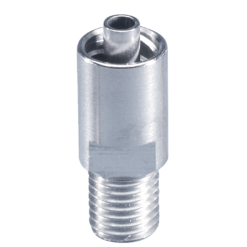 Miele Adapter zum Anschluss eines Luer-Lock-Adapters weiblich.