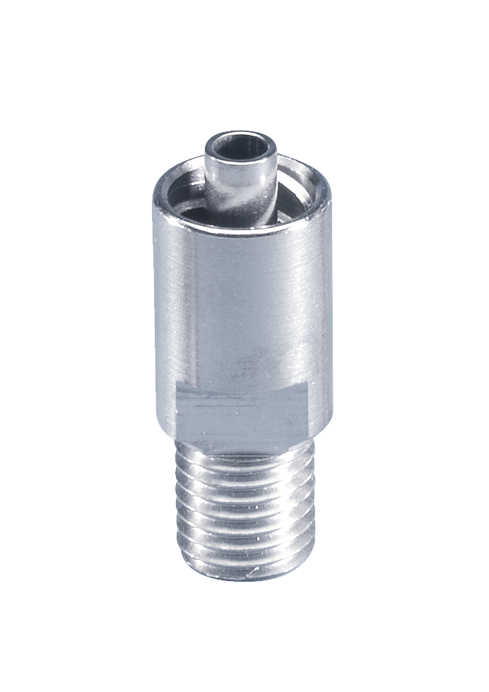 Miele Adapter zum Anschluss eines Luer-Lock-Adapters weiblich.