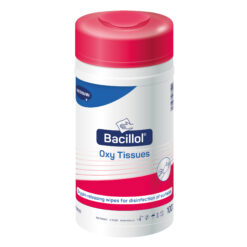 Bacillol Oxy Tissues, sauerstoffaktive, gebrauchsfertige, Desinfektionstücher zur Desinfektion von Oberflächen