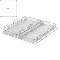 Flexkorb 6 mit Traverse und Schlauchdurchführung für Melatherm